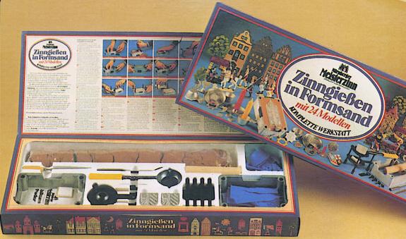 A sand-casting set