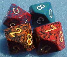four dice