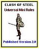 Clash of Steel Universal Tabletop Miniature Ruleset