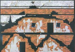 sheet of diecut walls