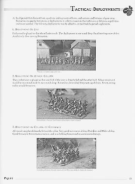 Rules illustrations of standard formations